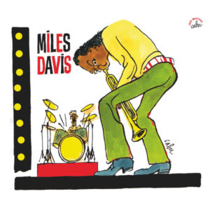 Pochette d'une compilation de Miles Davis dessinée par Cabu