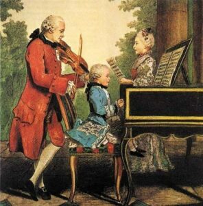 Mozart l'apprentissage d'un enfant génie