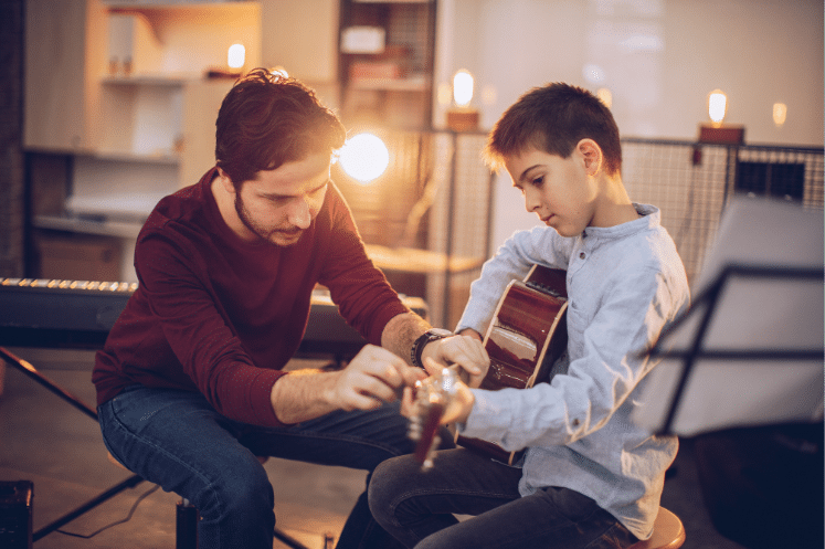 entretenir sa guitare icm cours à domicile