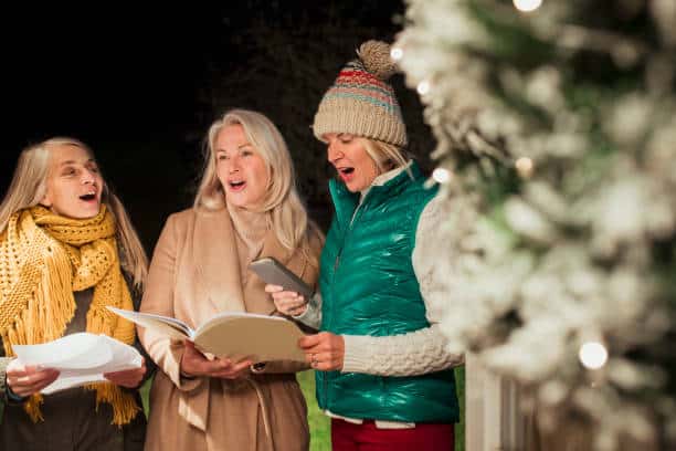 cours de chant à domicile musique de Noël