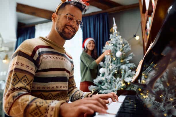 cours de piano à domicile pour Noël icm