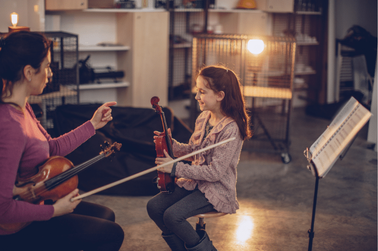 cours de violon à domicile la pratique musicale chez les enfants icm