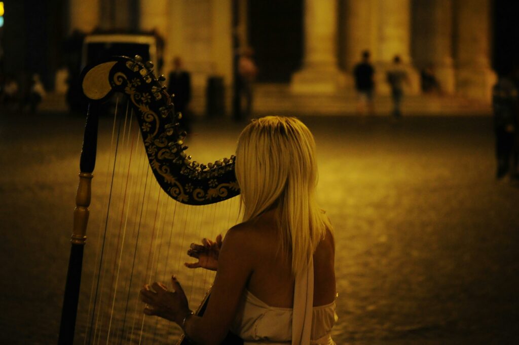 cours de harpe à domicile icm